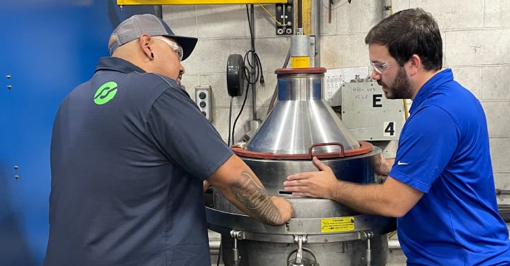 centrifuge-training-in-progress